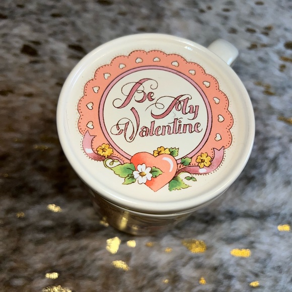 Country Kids 1990 Collectible Coffee Mug- Be my Valentine open see adorable pics - Picture 4 of 16